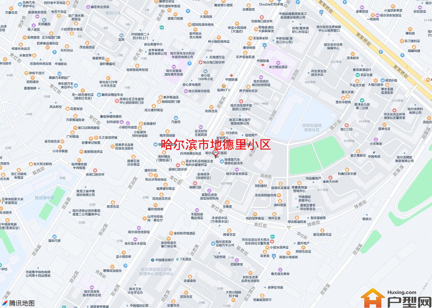 地德里小区小区 - 户型网