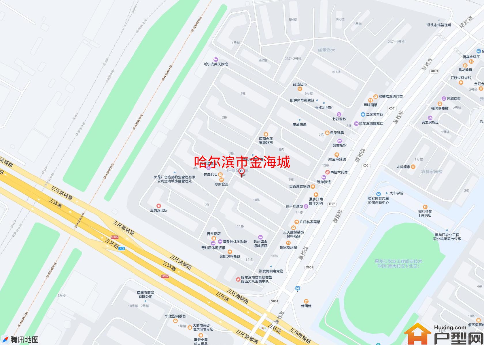 金海城小区 - 户型网