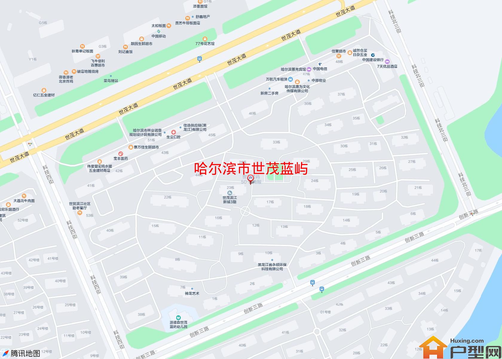 世茂蓝屿小区 - 户型网