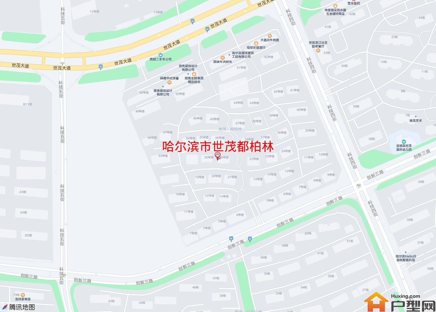 世茂都柏林小区 - 户型网