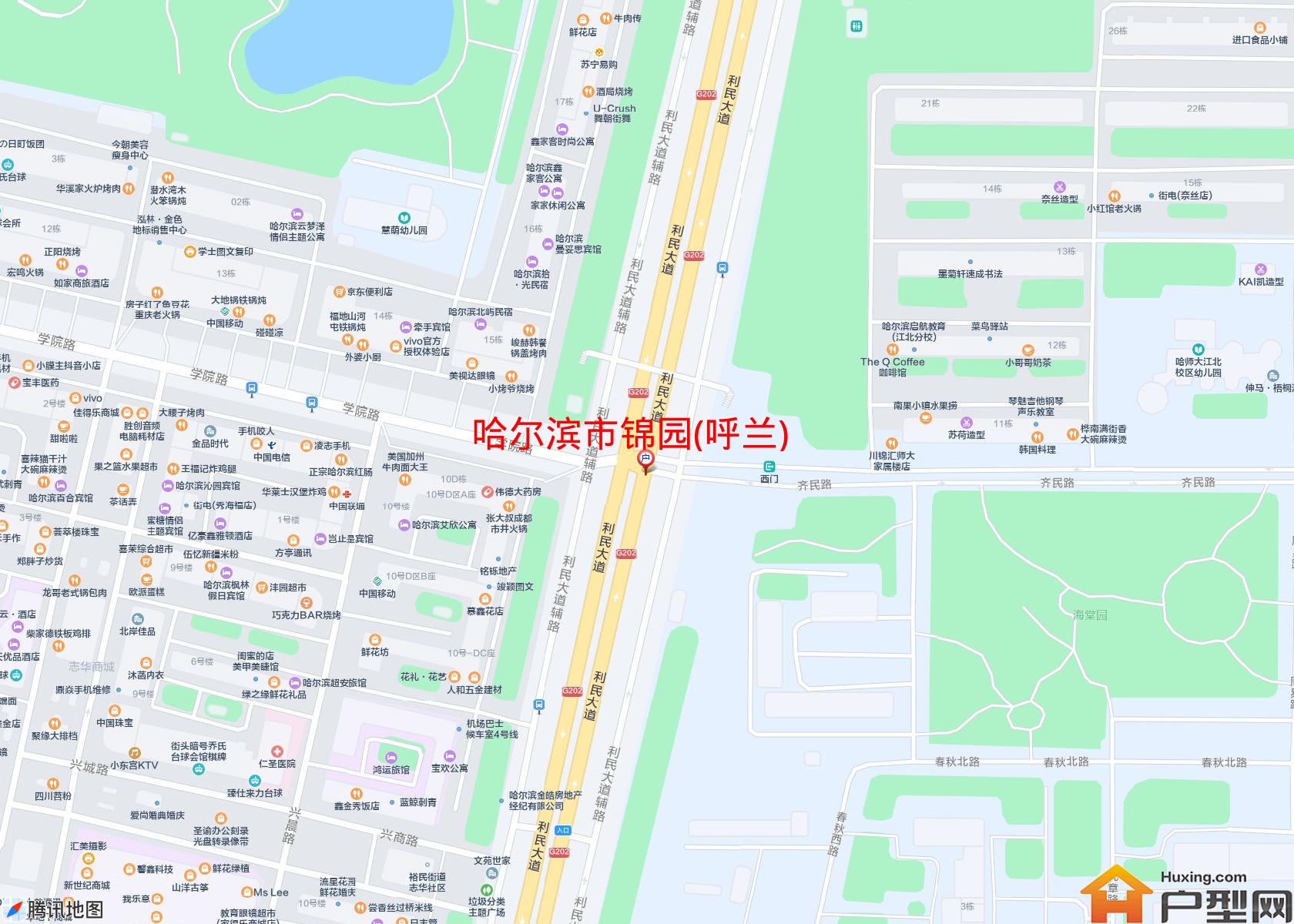 锦园(呼兰)小区 - 户型网