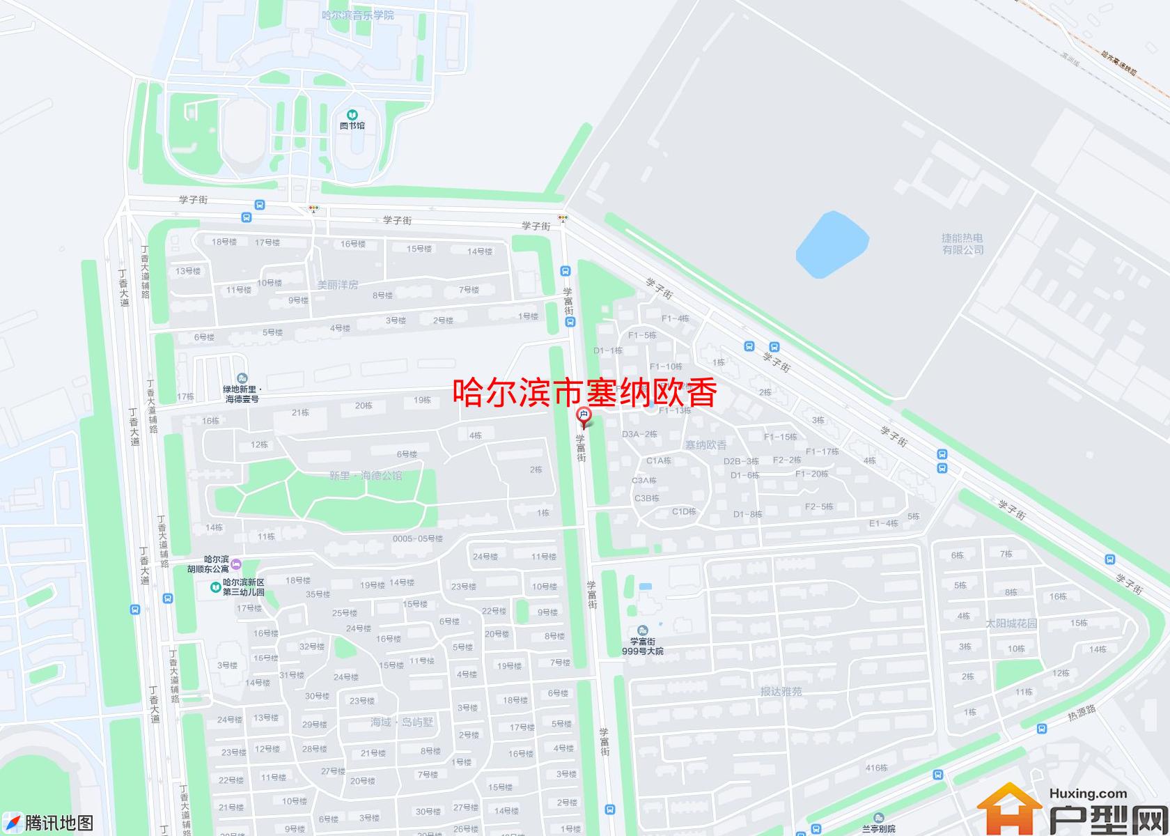 塞纳欧香小区 - 户型网