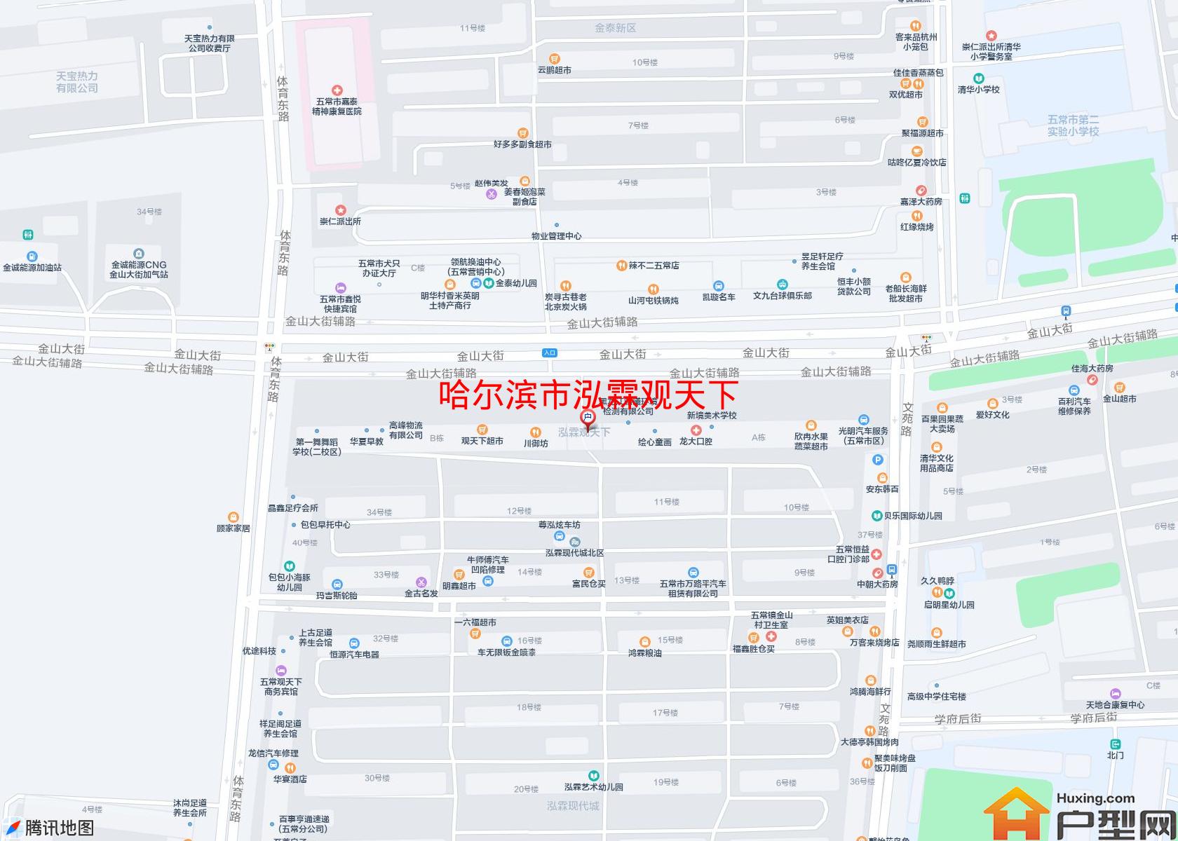泓霖观天下小区 - 户型网