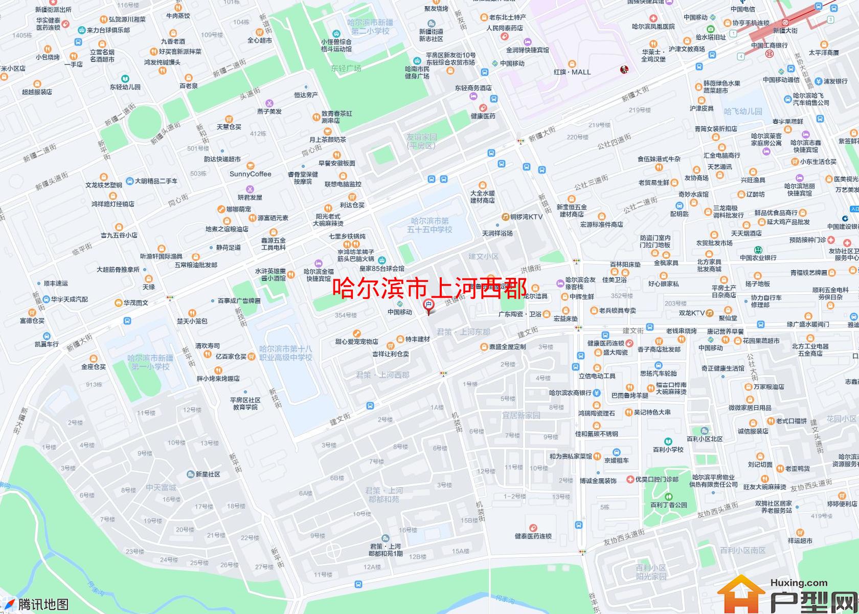 上河西郡小区 - 户型网