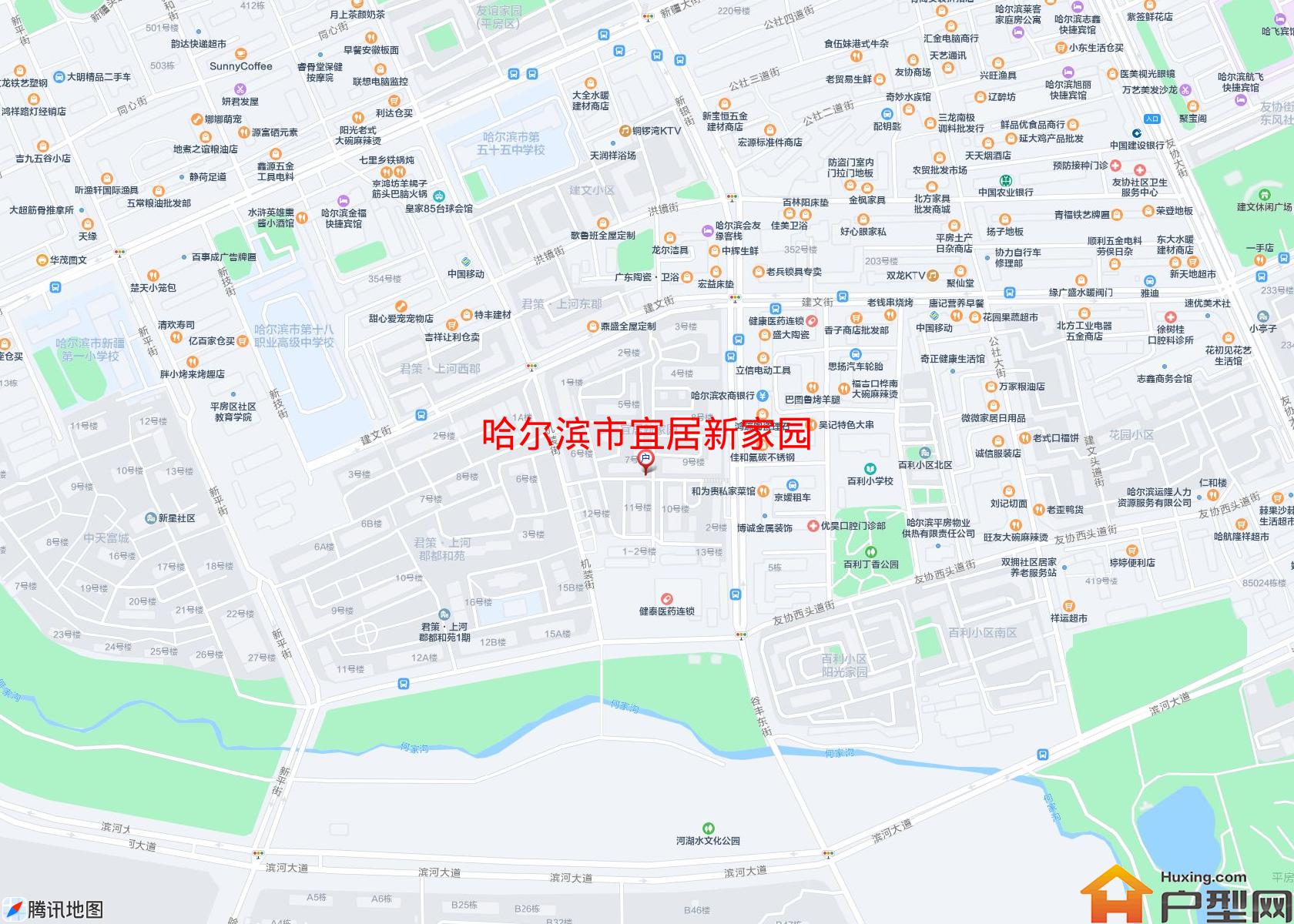 宜居新家园小区 - 户型网