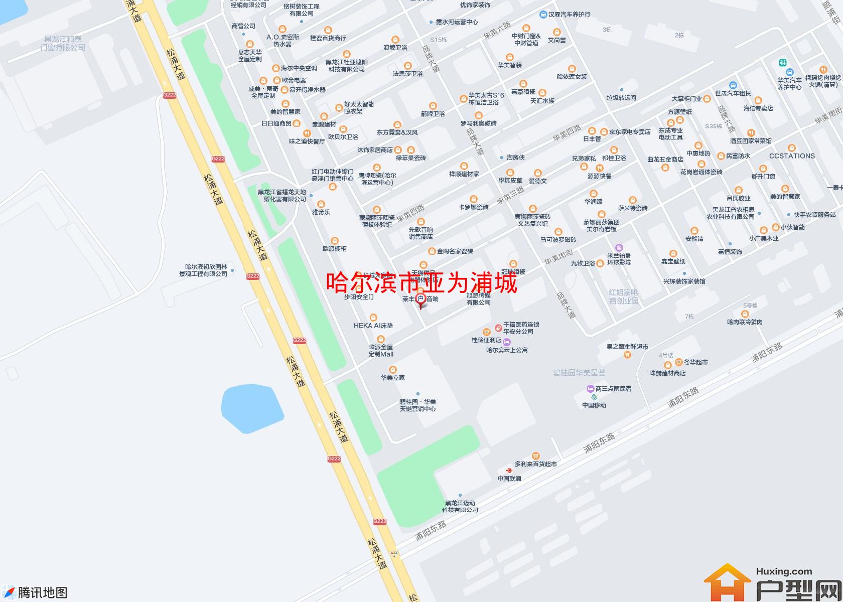 亚为浦城小区 - 户型网