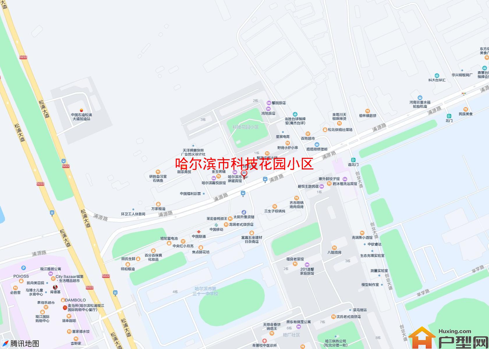 科技花园小区小区 - 户型网