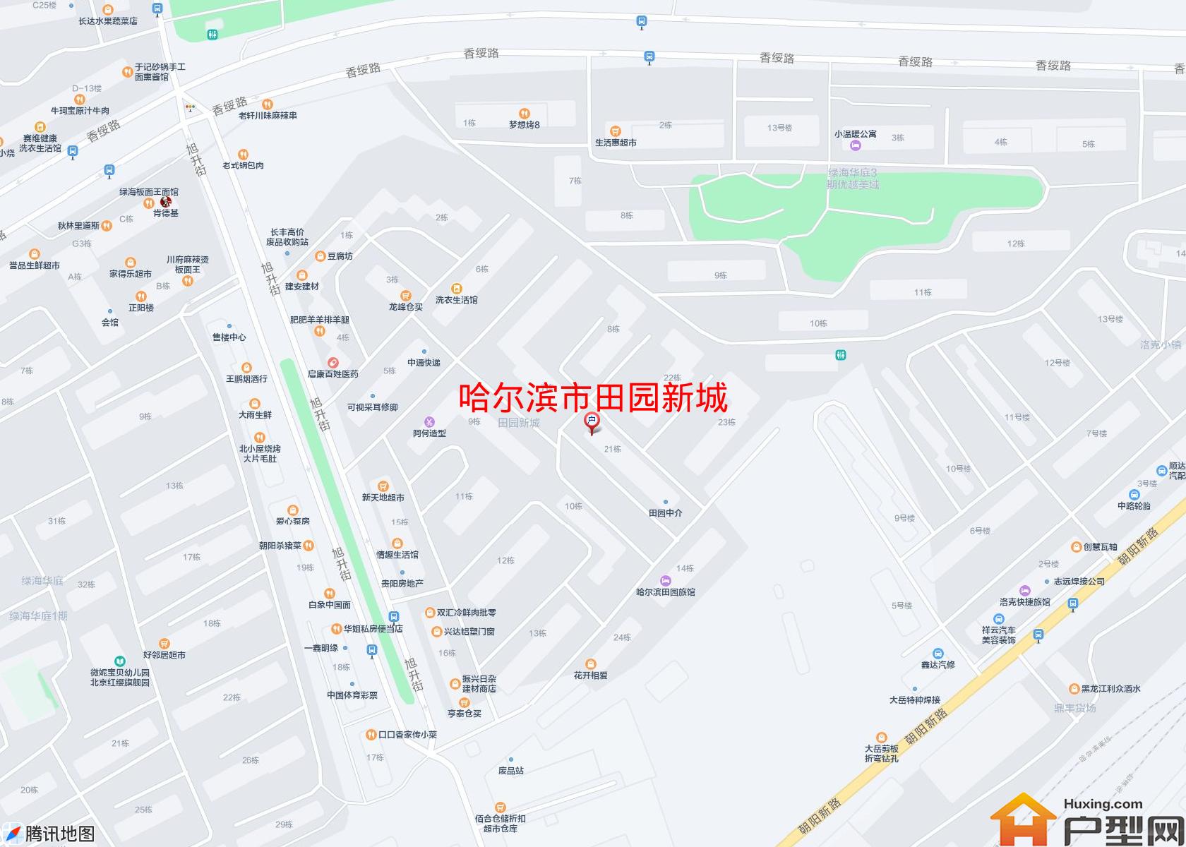 田园新城小区 - 户型网