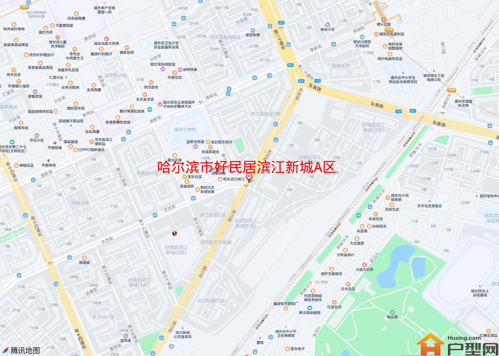 好民居滨江新城A区小区 - 户型网