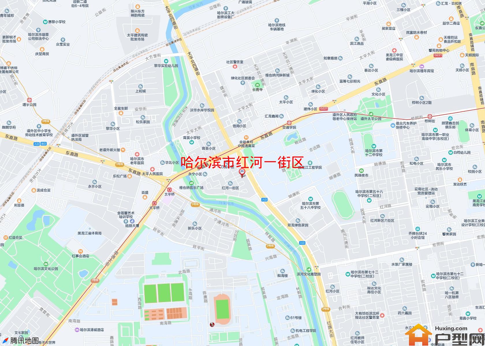 红河一街区小区 - 户型网