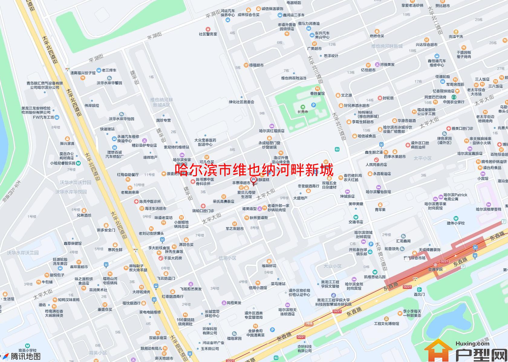 维也纳河畔新城小区 - 户型网