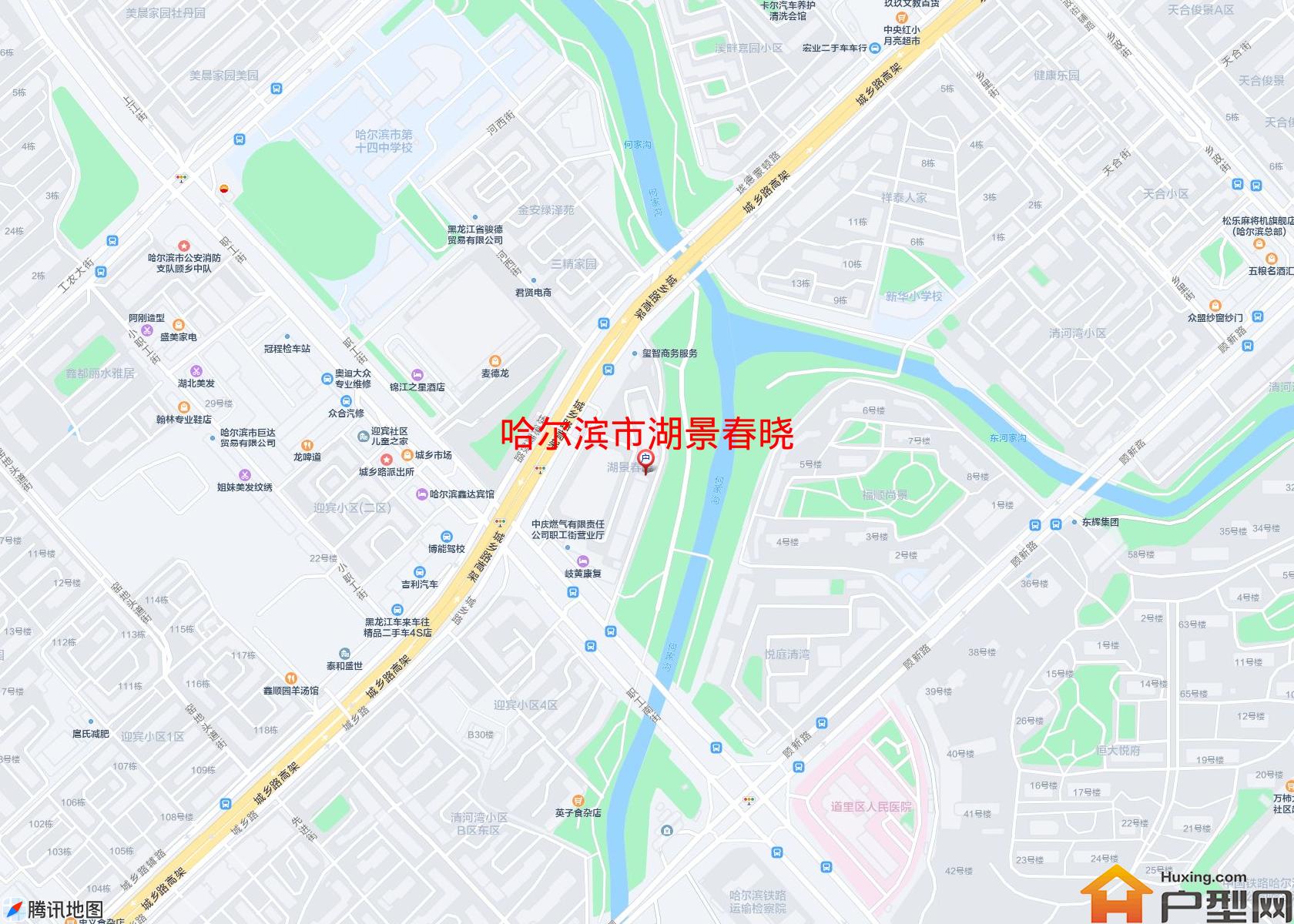湖景春晓小区 - 户型网