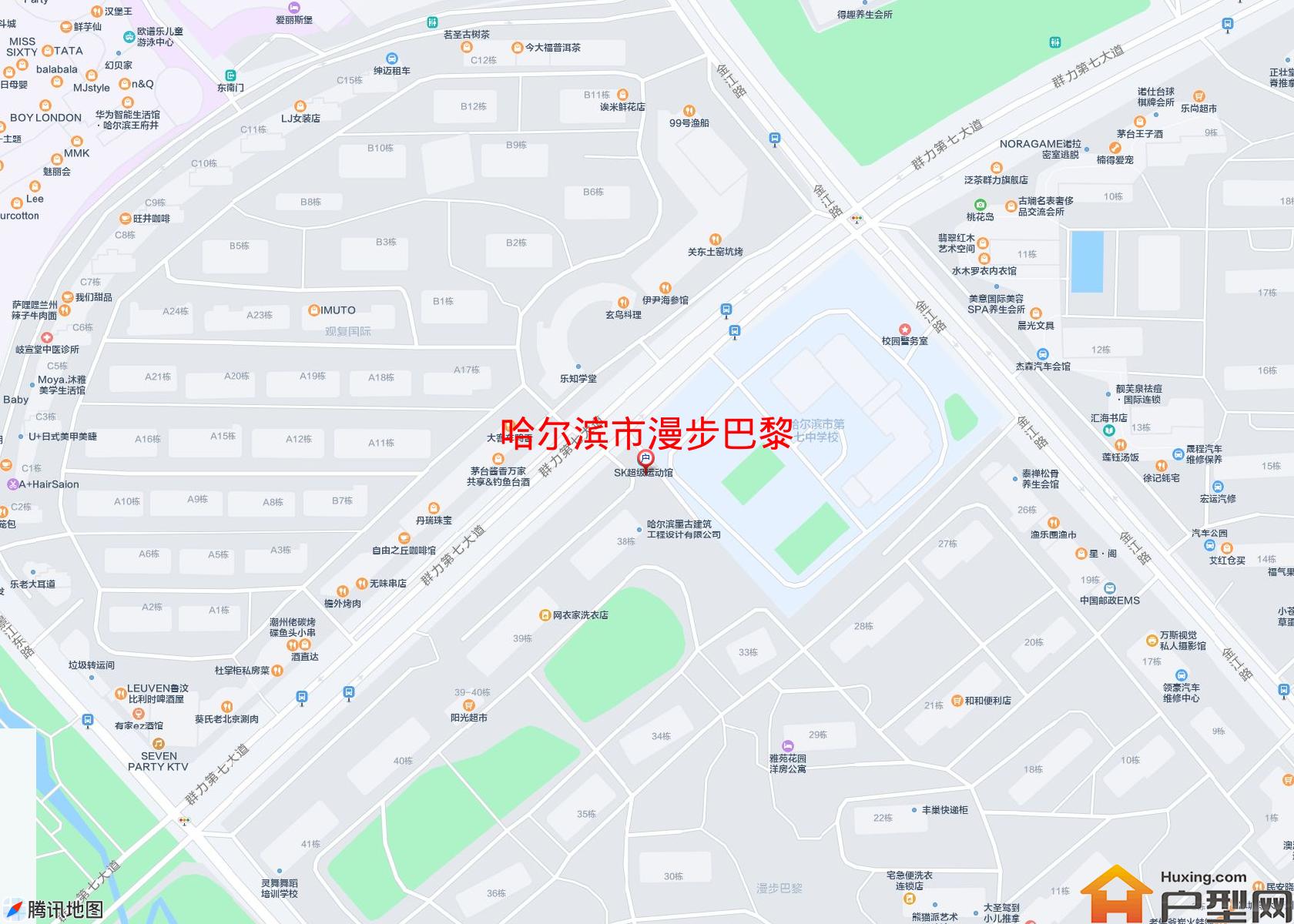 漫步巴黎小区 - 户型网