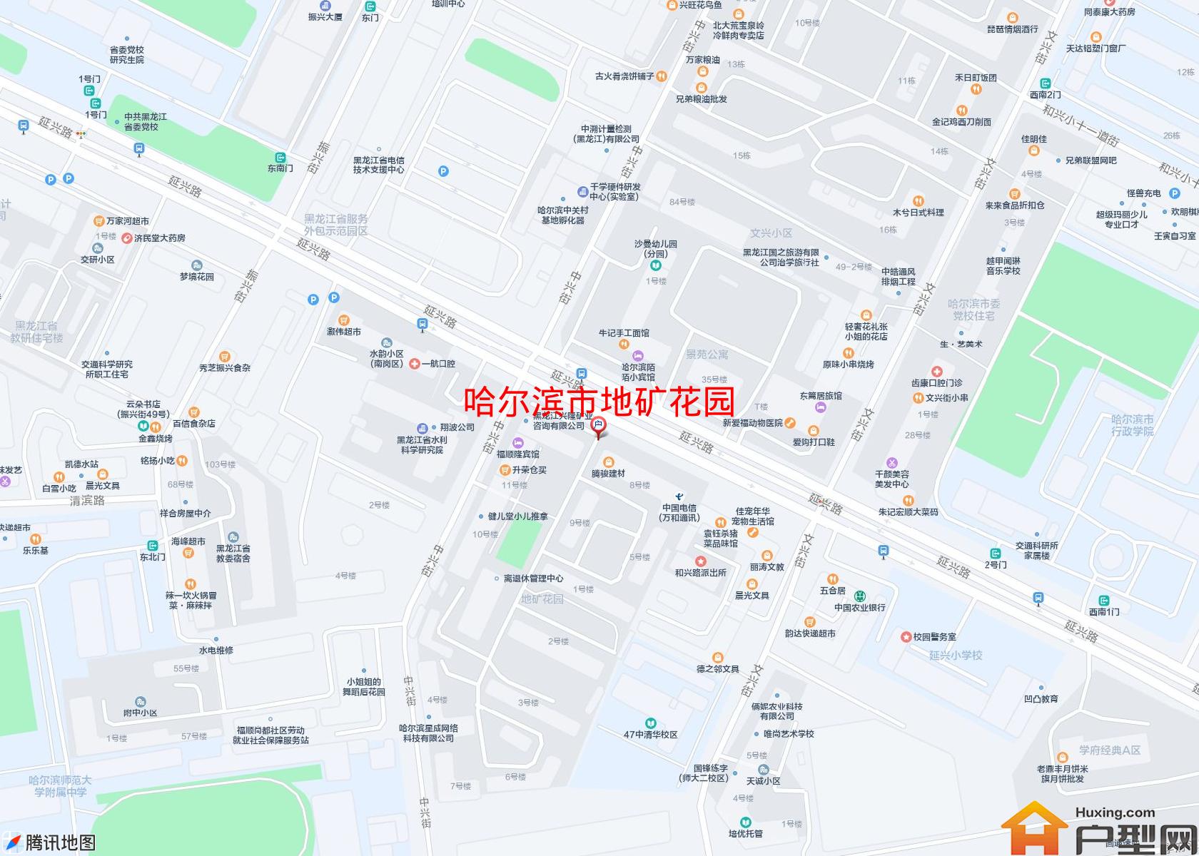 地矿花园小区 - 户型网