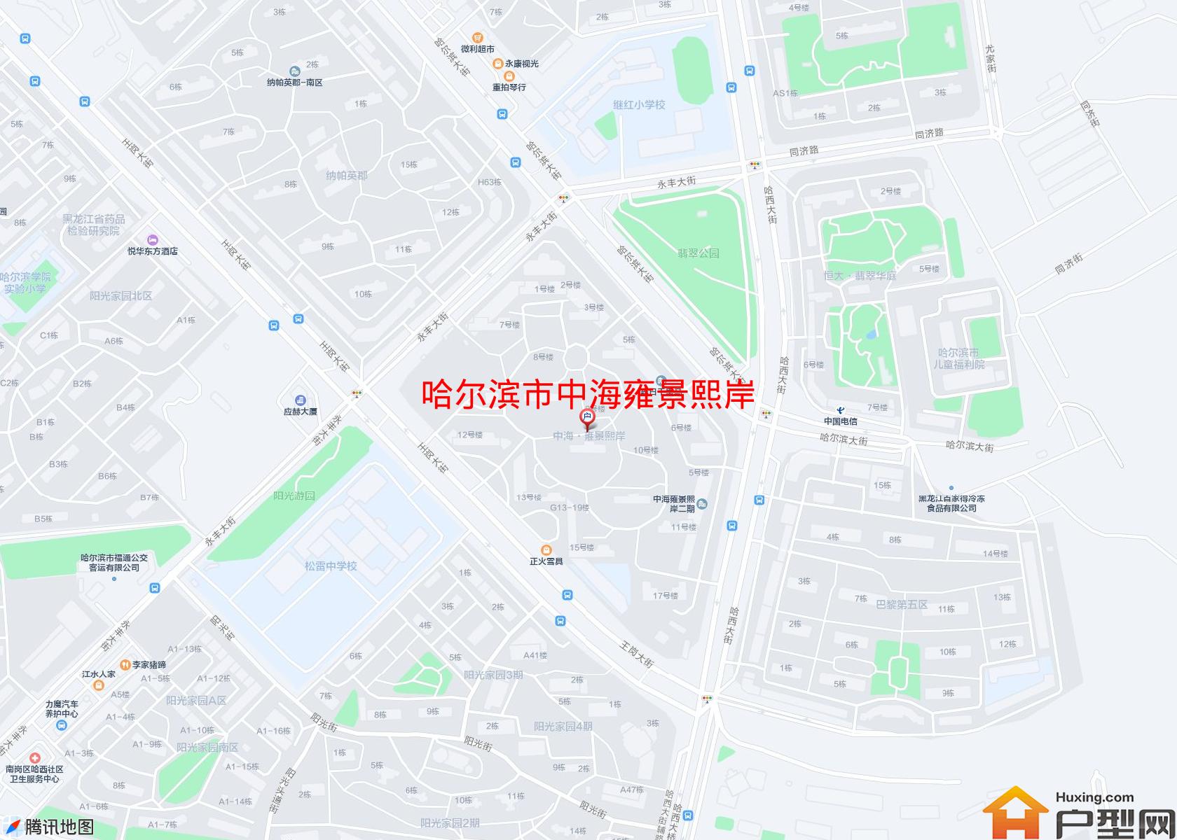 中海雍景熙岸小区 - 户型网