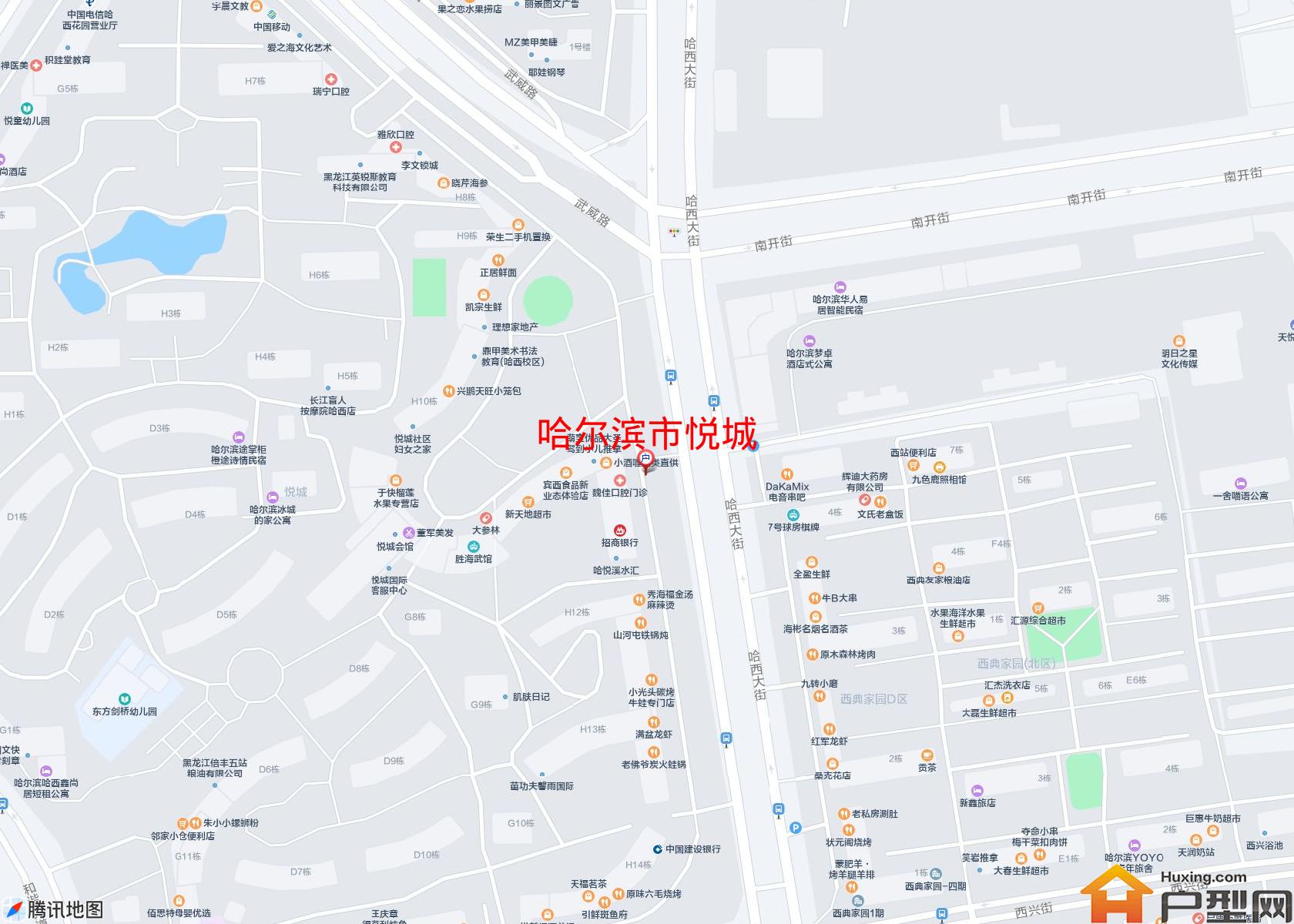 悦城小区 - 户型网