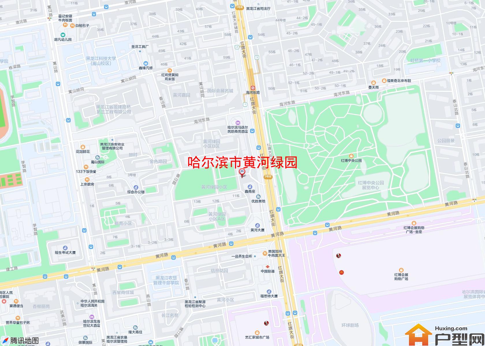 黄河绿园小区 - 户型网 黄河绿园小区 - 户型网