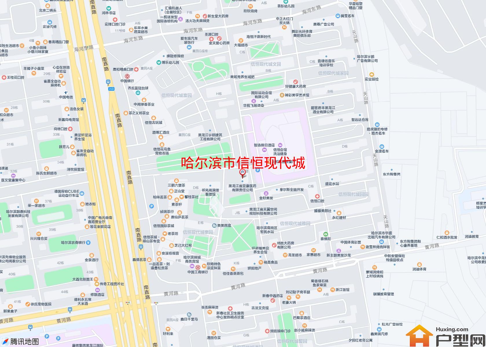 信恒现代城小区 - 户型网 信恒现代城小区 - 户型网