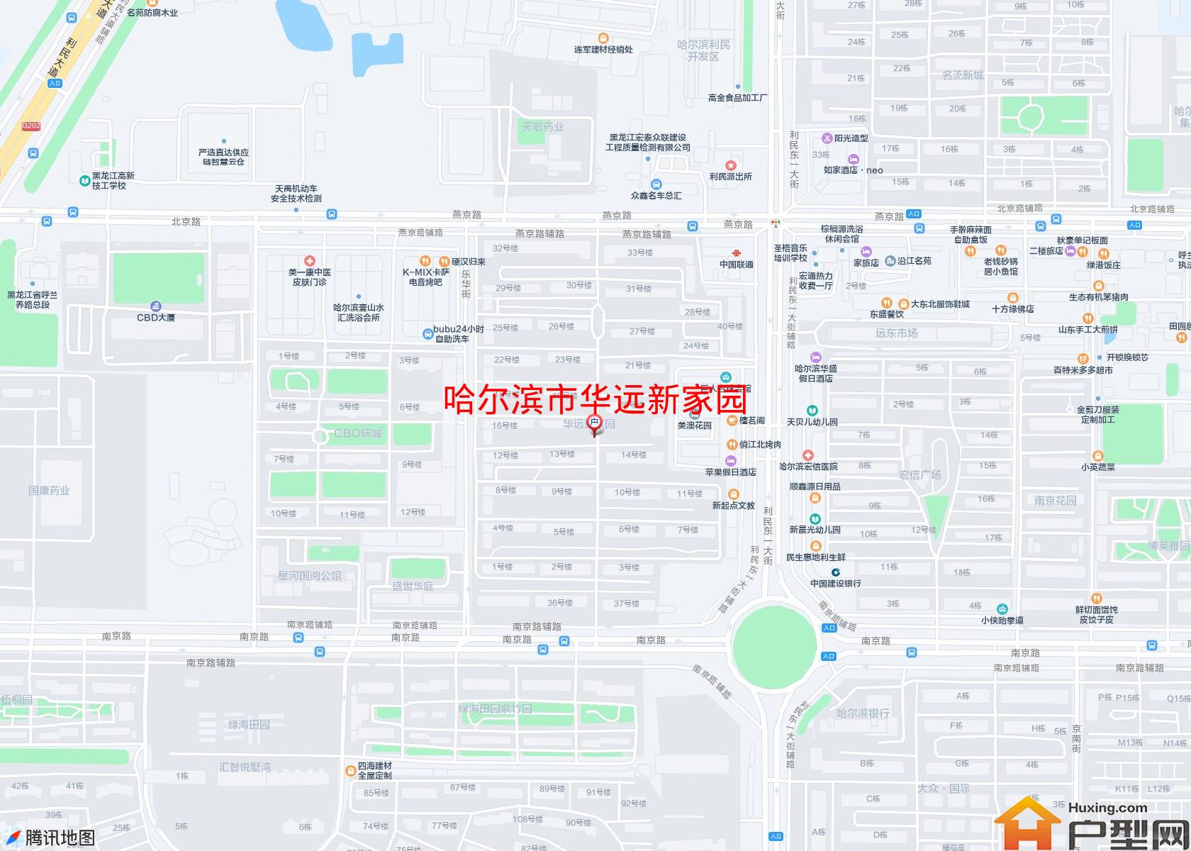 华远新家园小区 - 户型网