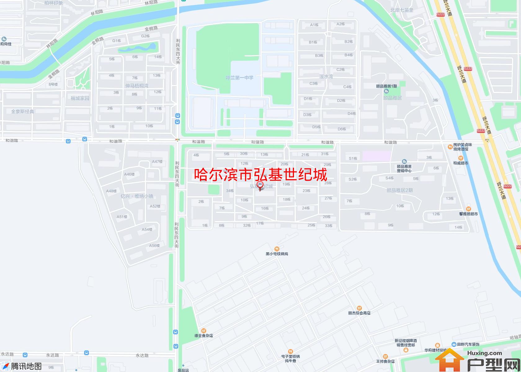 弘基世纪城小区 - 户型网