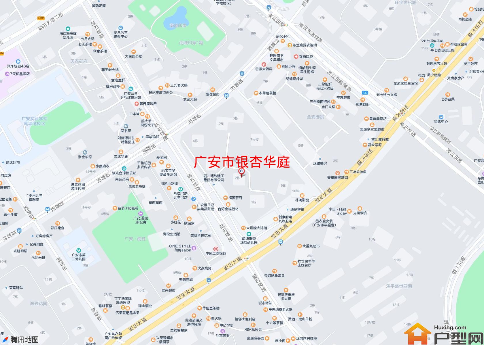 银杏华庭小区 - 户型网