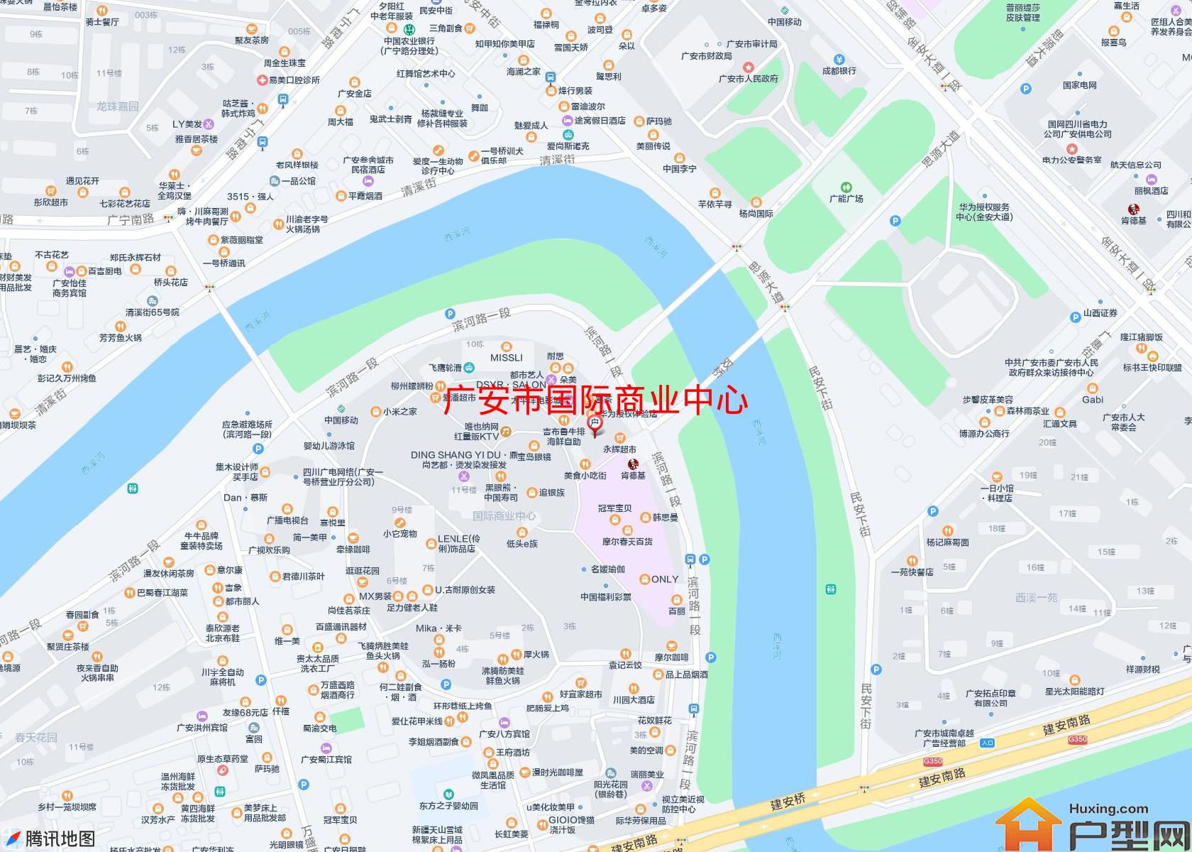 国际商业中心小区 - 户型网