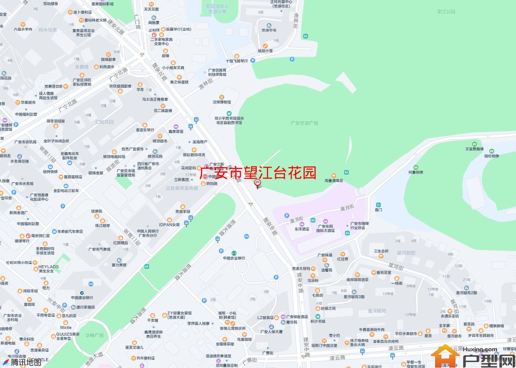 望江台花园小区 - 户型网