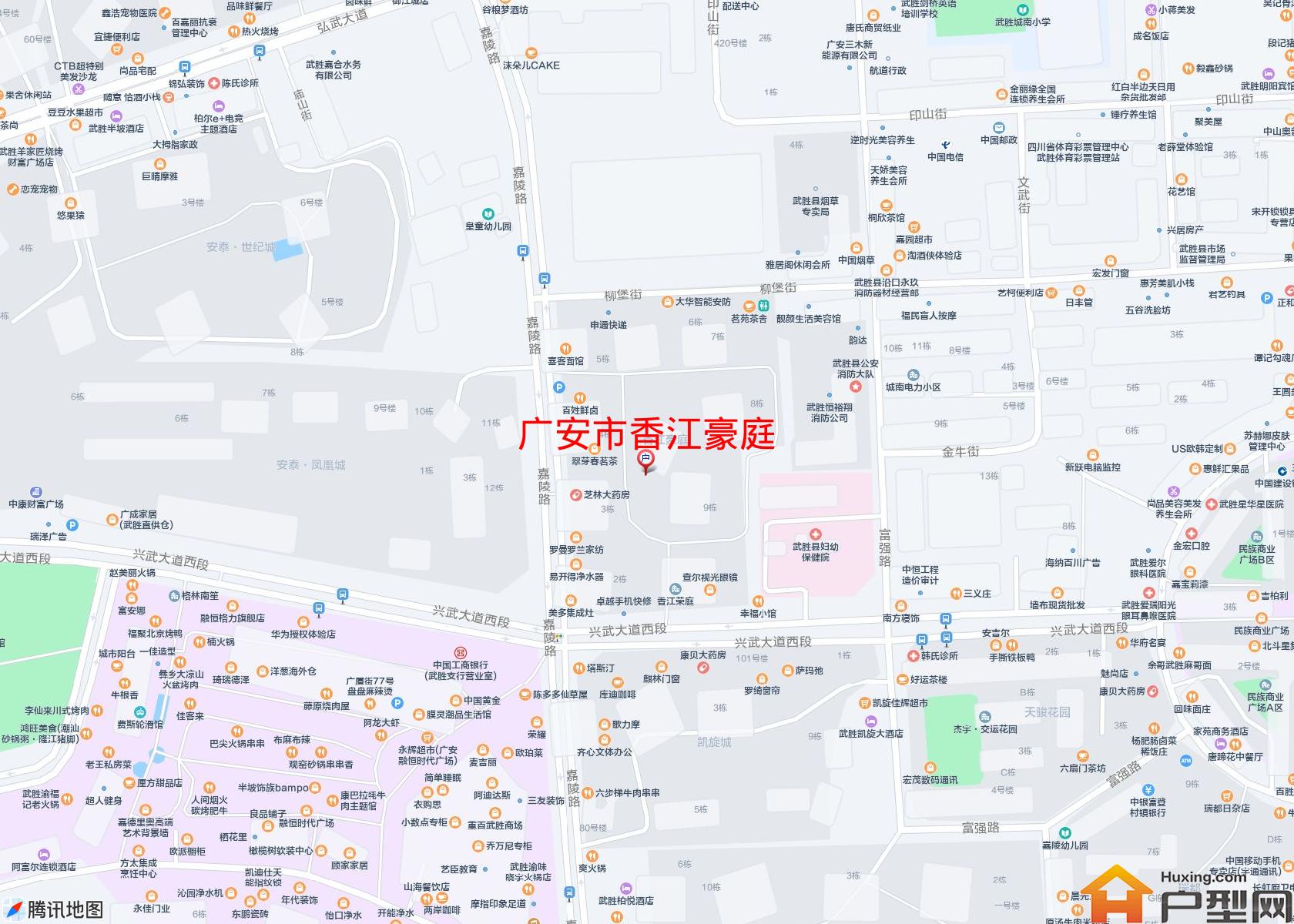 香江豪庭小区 - 户型网