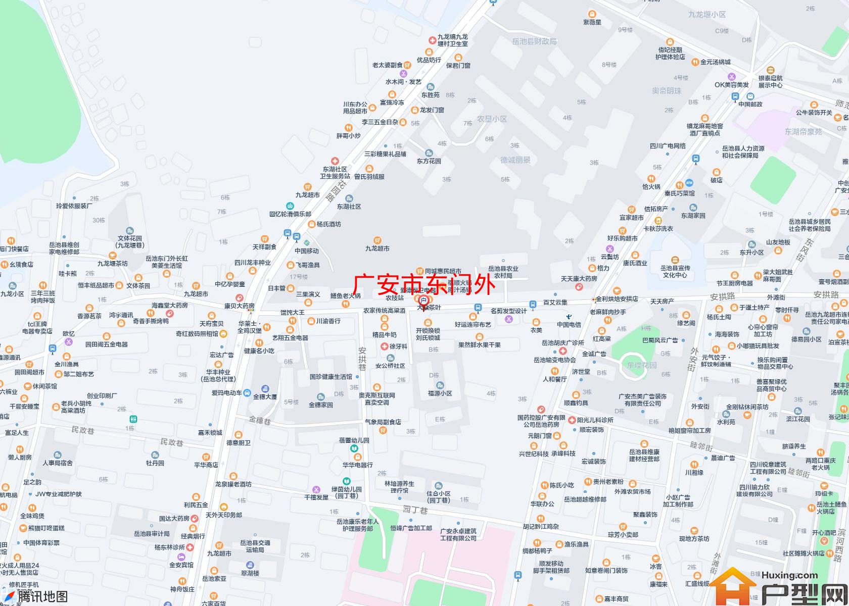 东门外小区 - 户型网