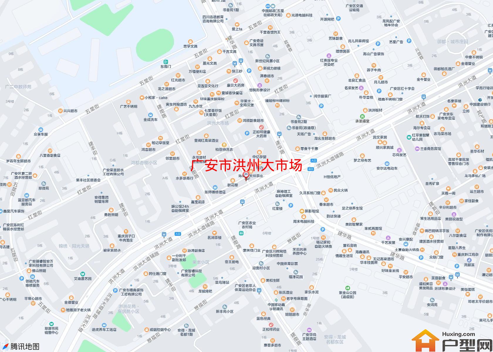 洪州大市场小区 - 户型网