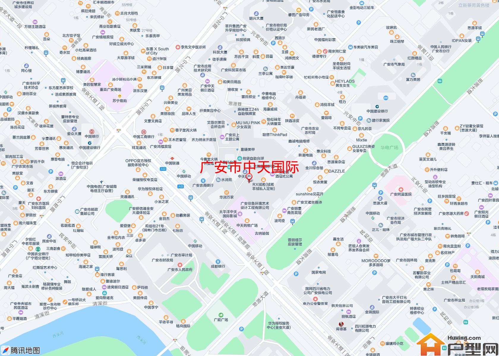 中天国际小区 - 户型网