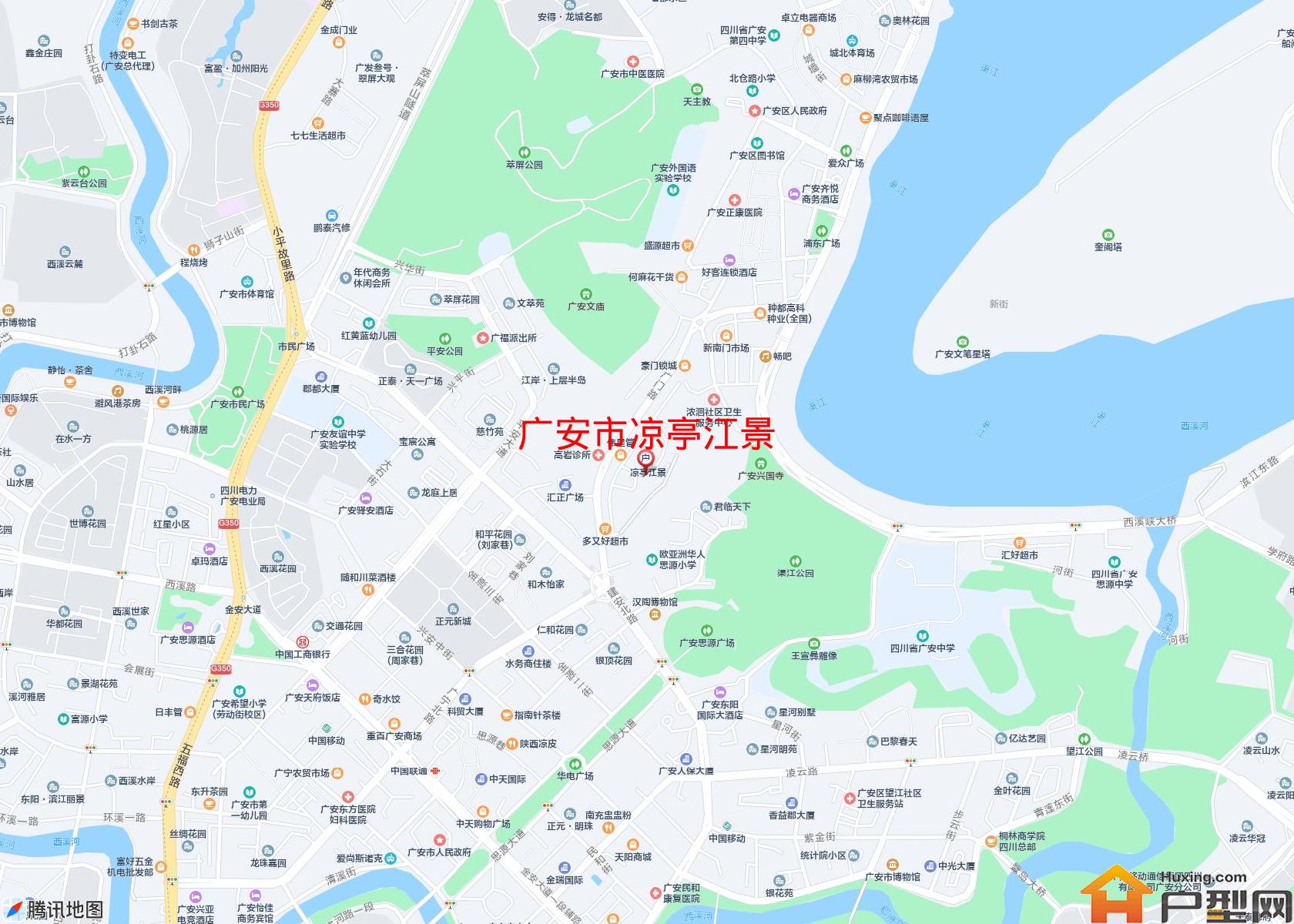 凉亭江景小区 - 户型网