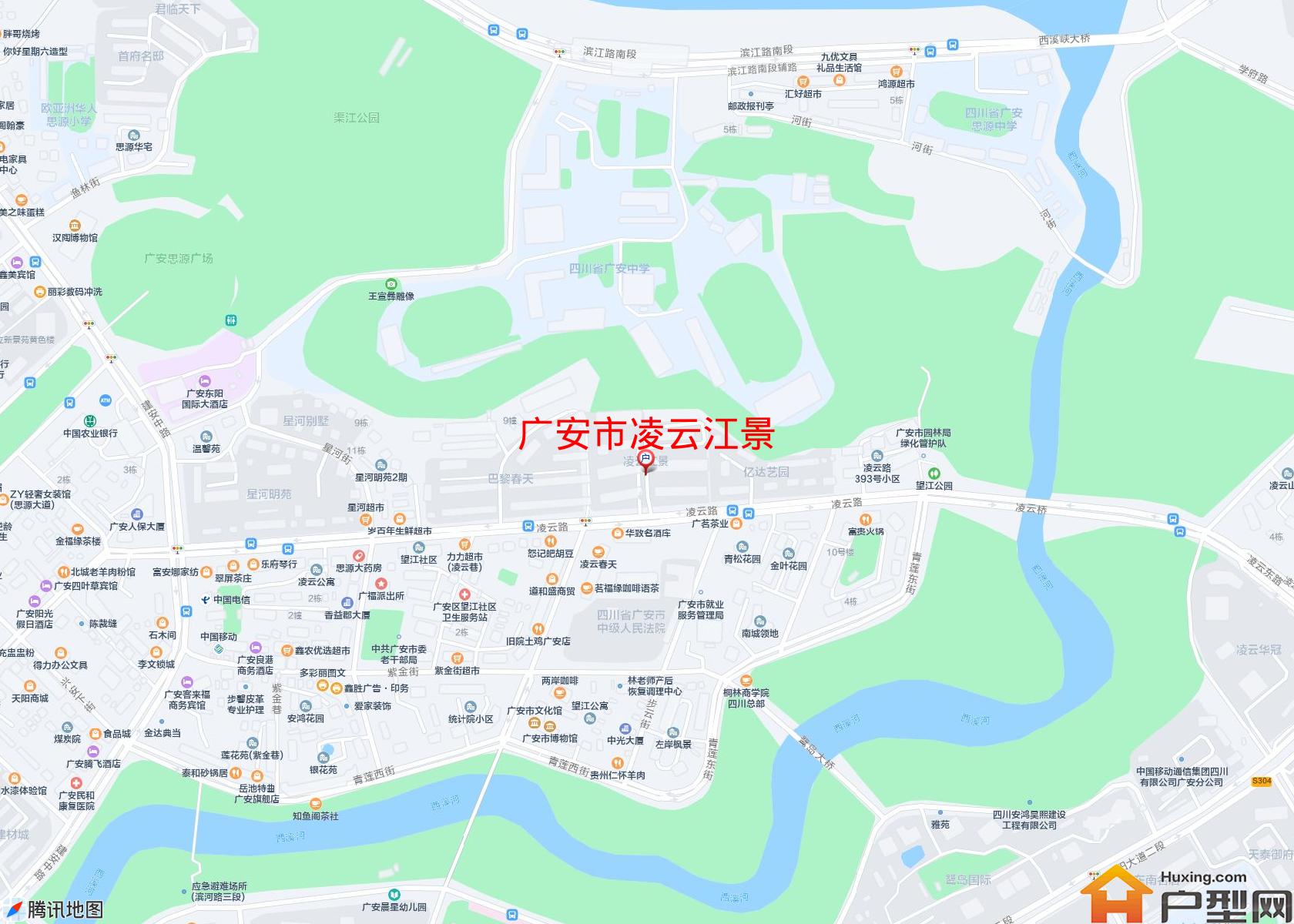 凌云江景小区 - 户型网