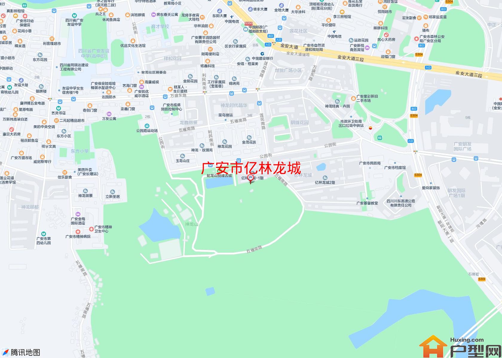 亿林龙城小区 - 户型网