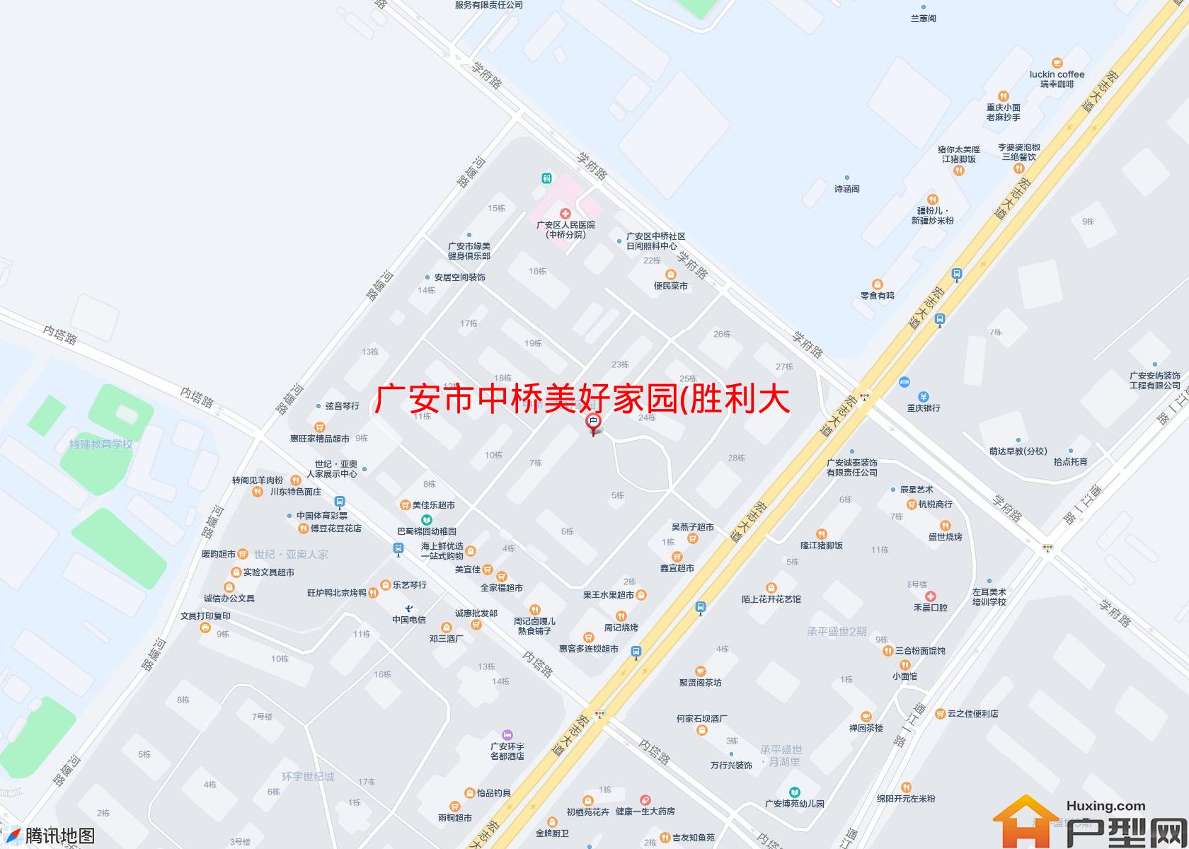 中桥美好家园(胜利大道)小区 - 户型网