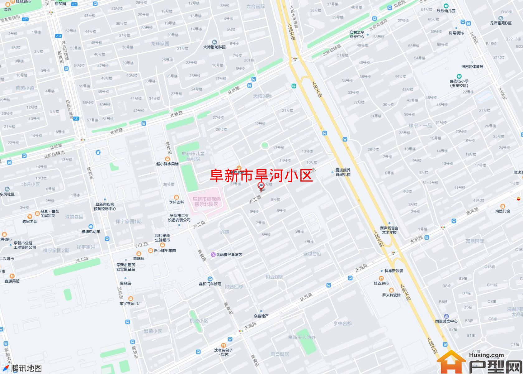 旱河小区小区 - 户型网