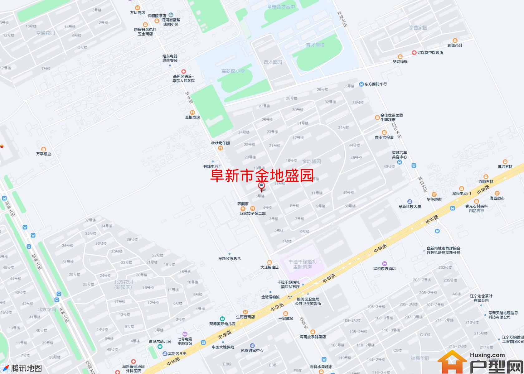 金地盛园小区 - 户型网