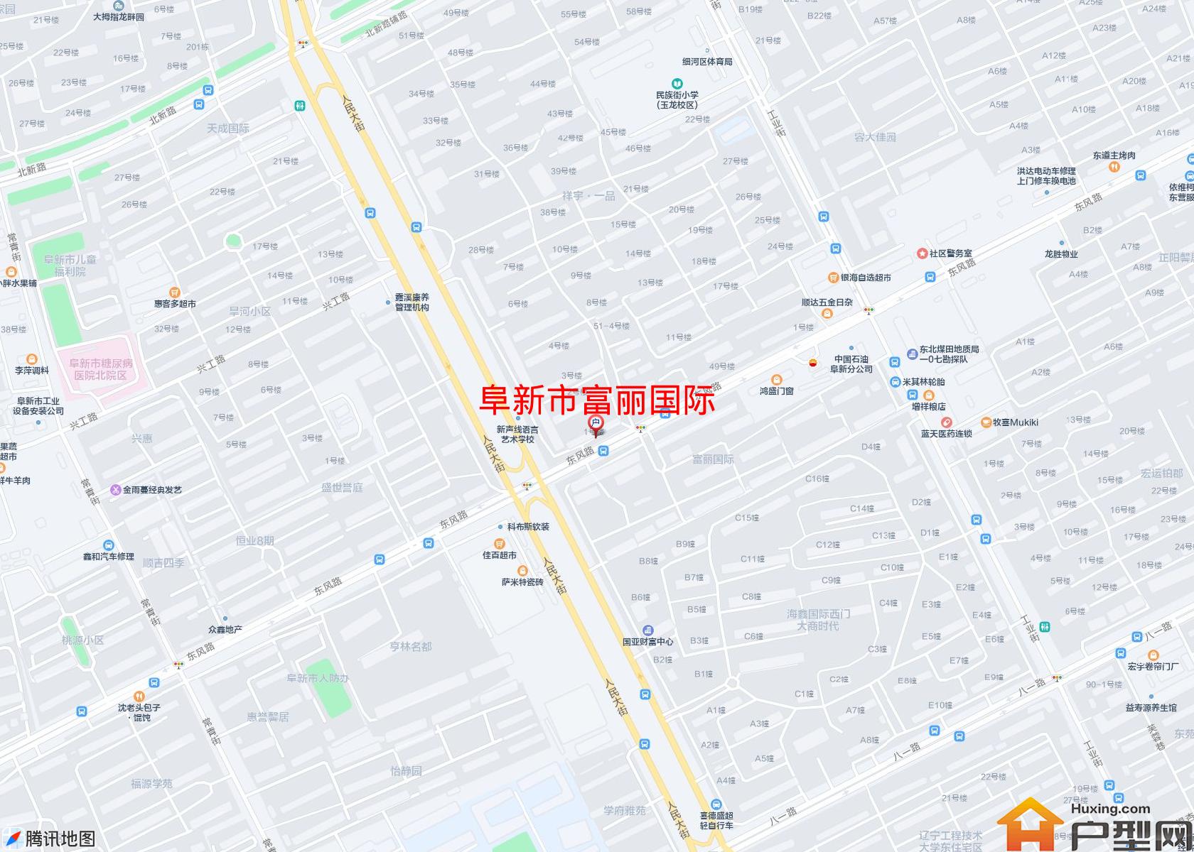 富丽国际小区 - 户型网