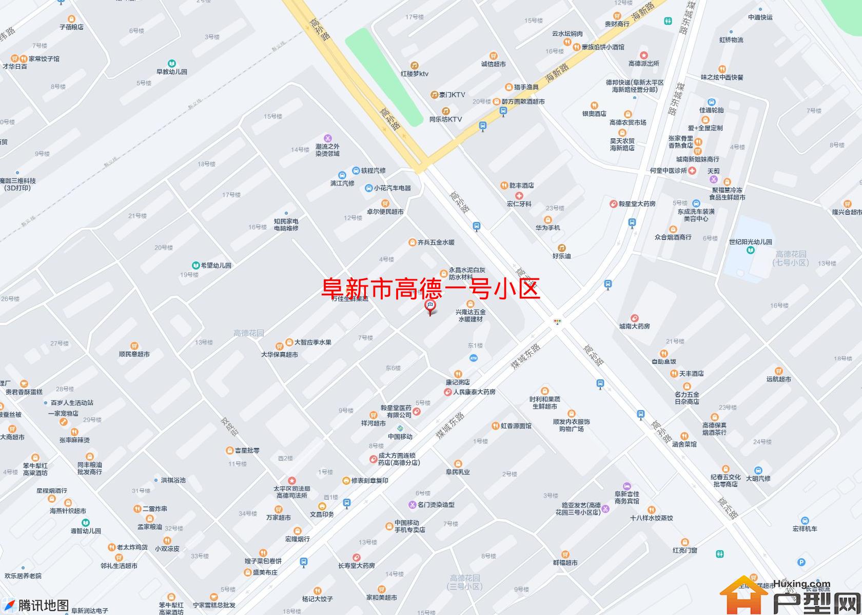 高德一号小区小区 - 户型网