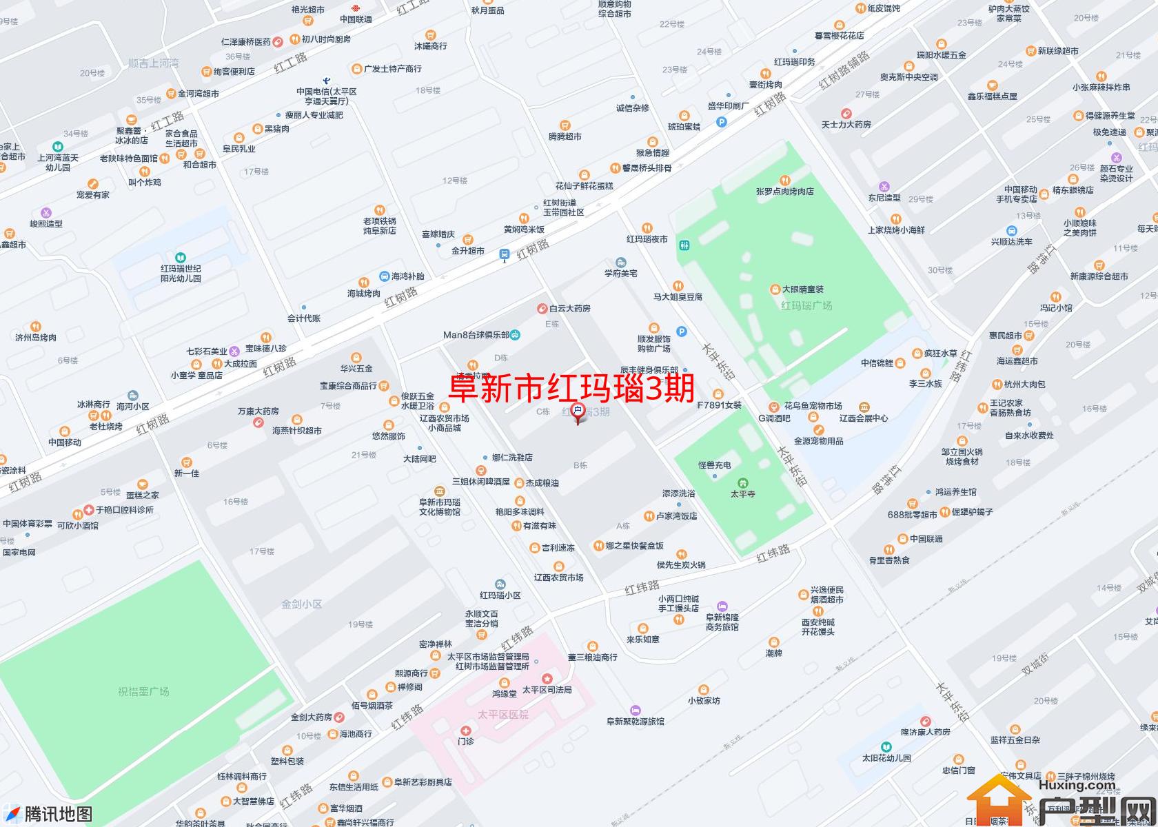 红玛瑙3期小区 - 户型网