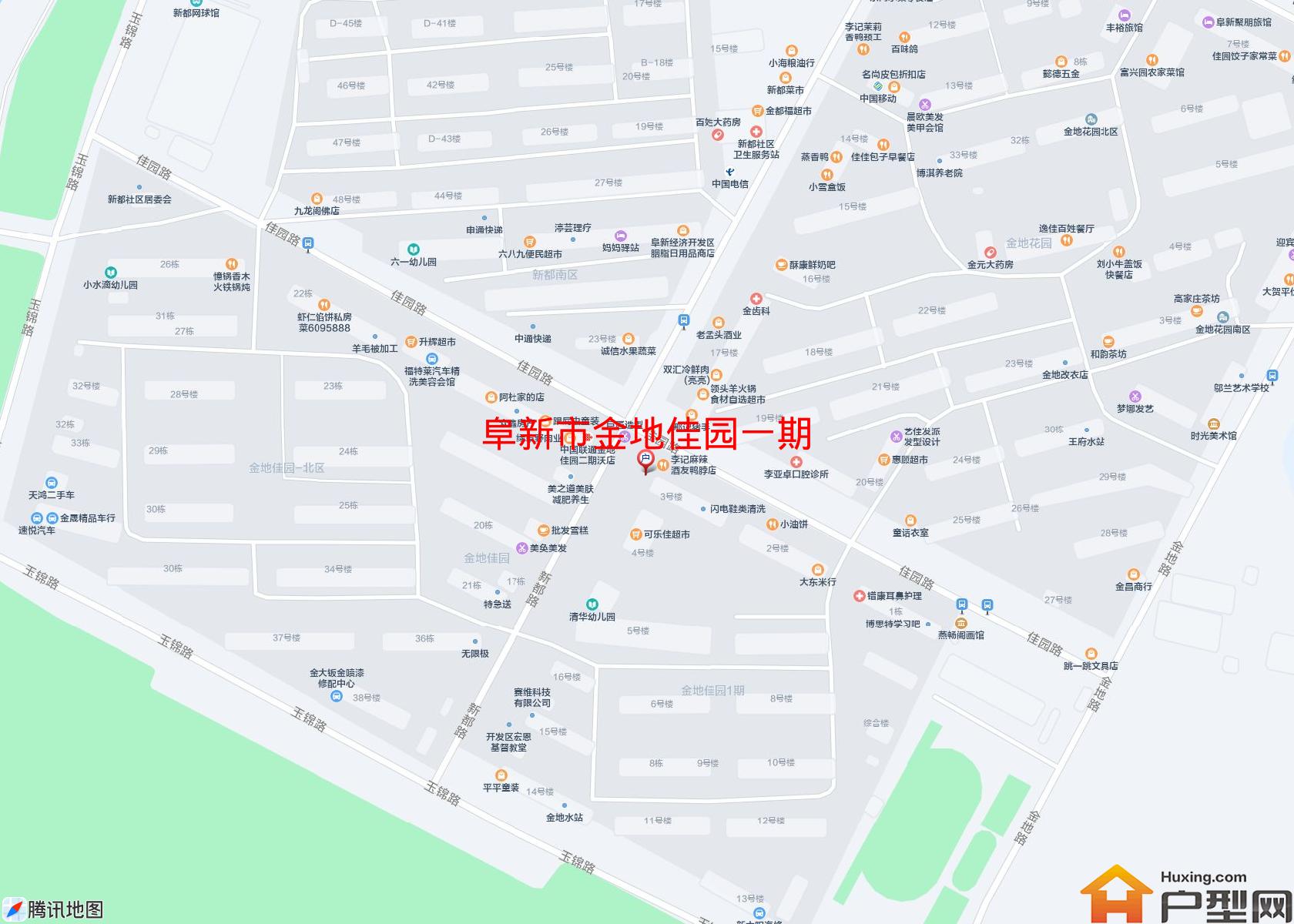 金地佳园一期小区 - 户型网