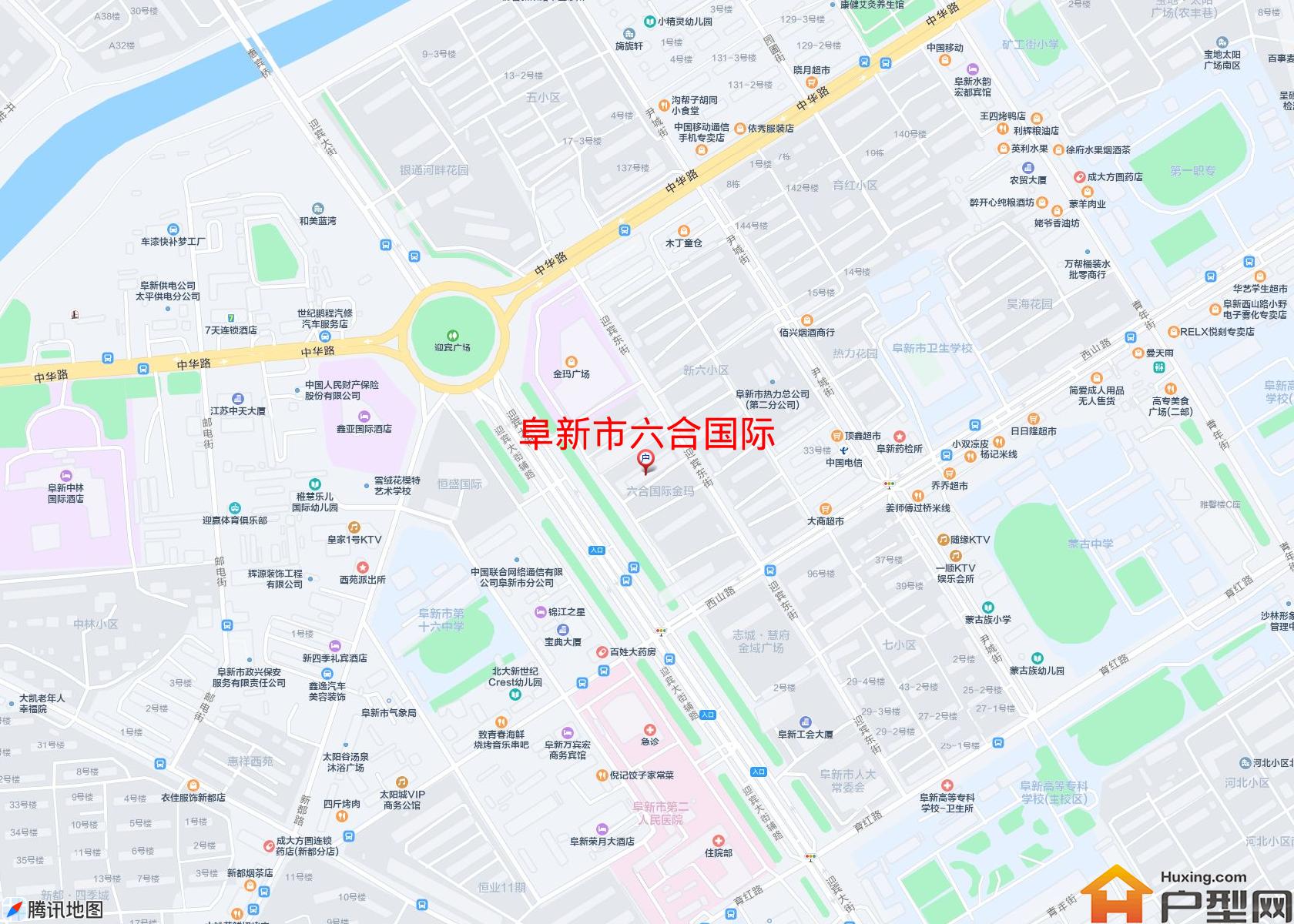 六合国际小区 - 户型网