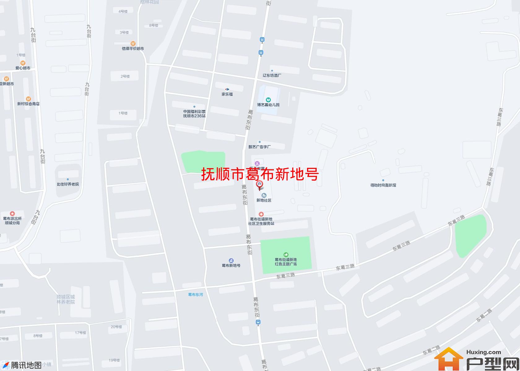 葛布新地号小区 - 户型网