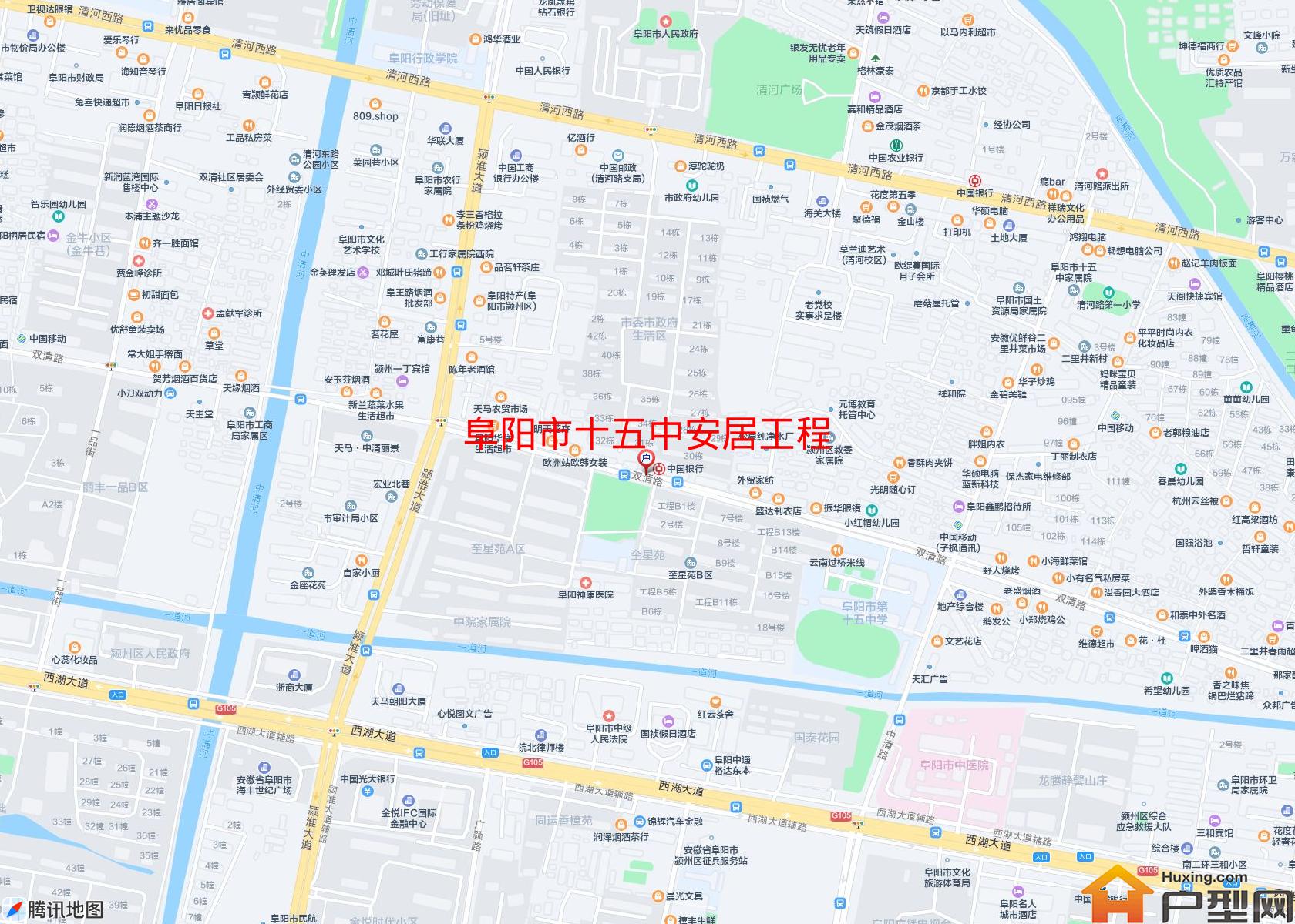十五中安居工程小区 - 户型网
