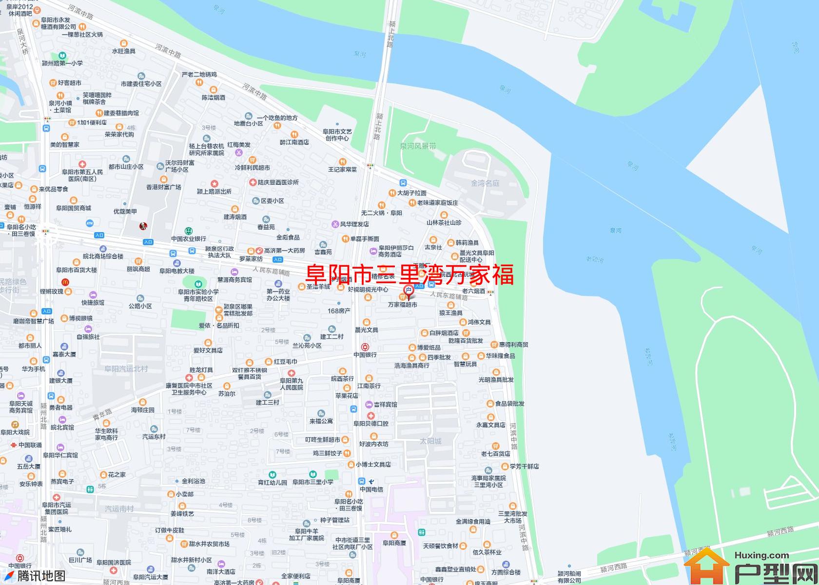 三里湾万家福小区 - 户型网
