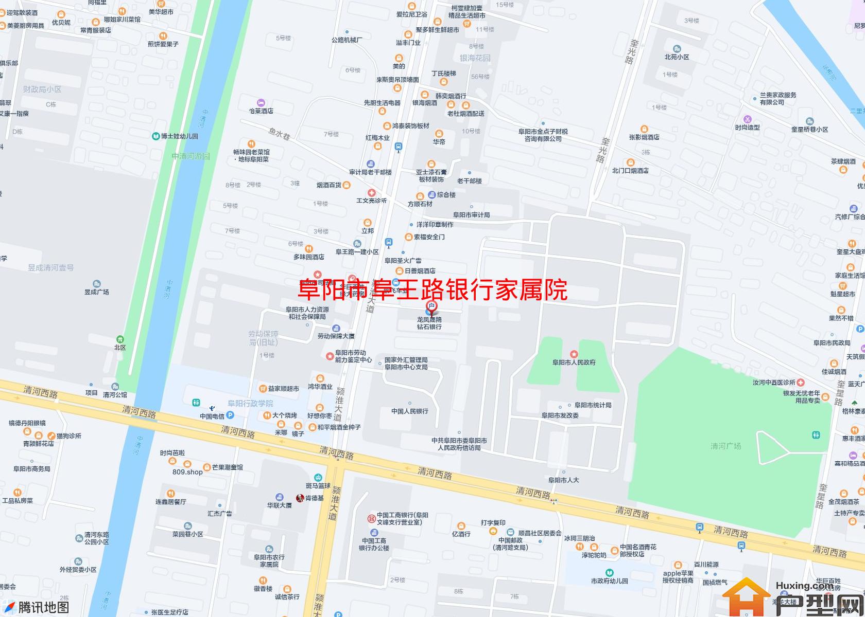 阜王路银行家属院小区 - 户型网