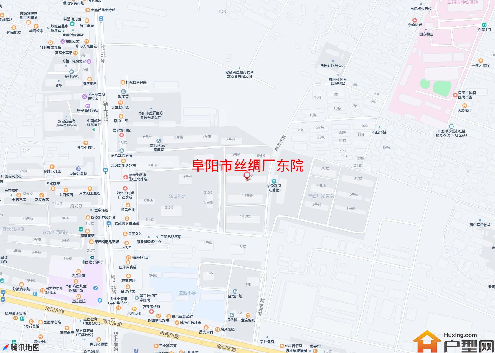 丝绸厂东院小区 - 户型网