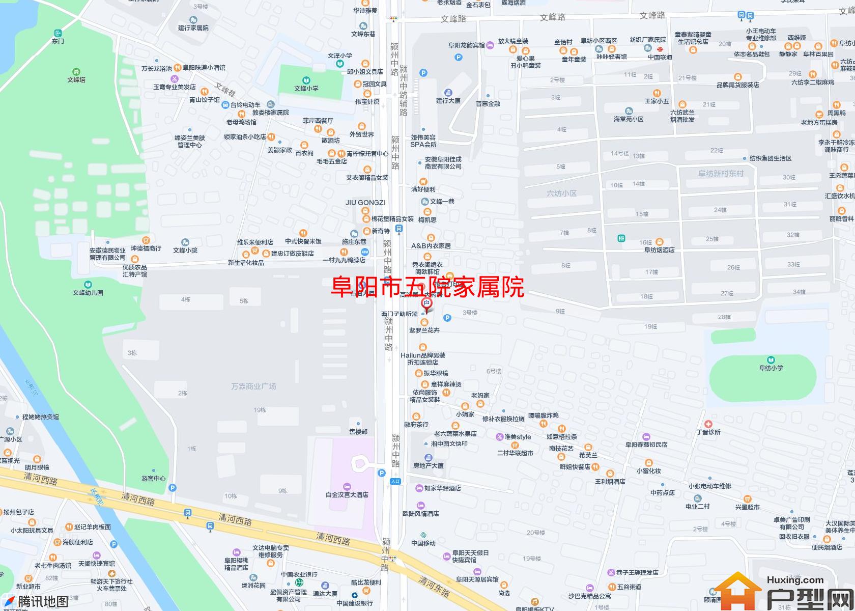 五院家属院小区 - 户型网