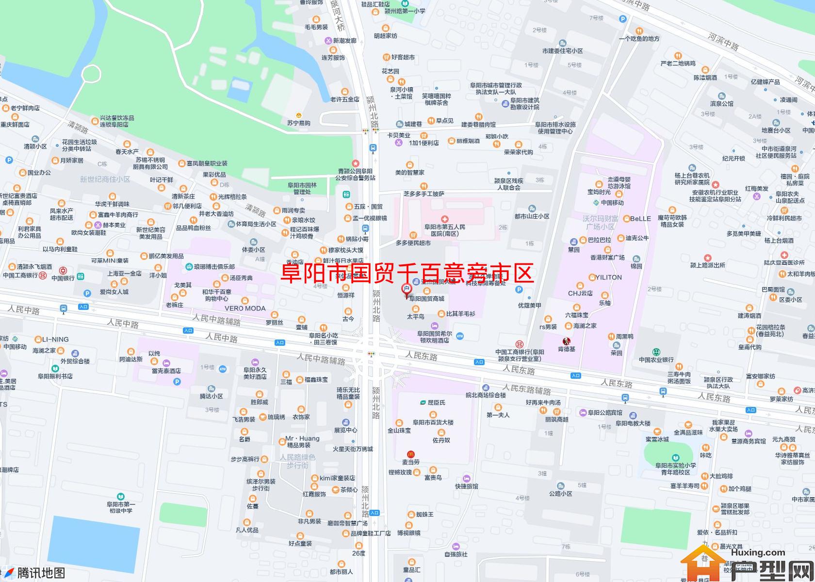 国贸千百意旁市区小区 - 户型网