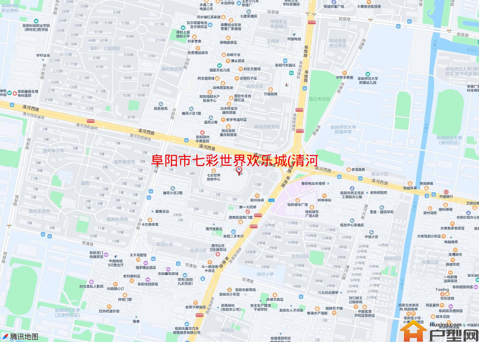 七彩世界欢乐城(清河西路)小区 - 户型网